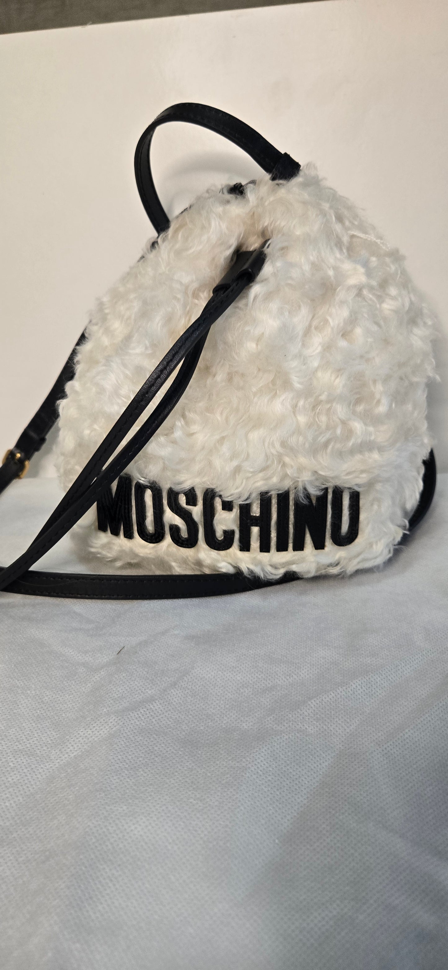 Moschino Couture Furry Purse