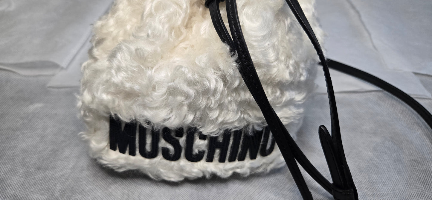 Moschino Couture Furry Purse