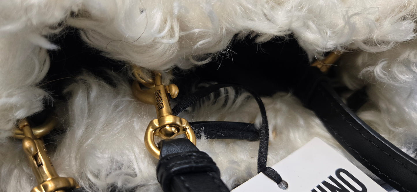 Moschino Couture Furry Purse