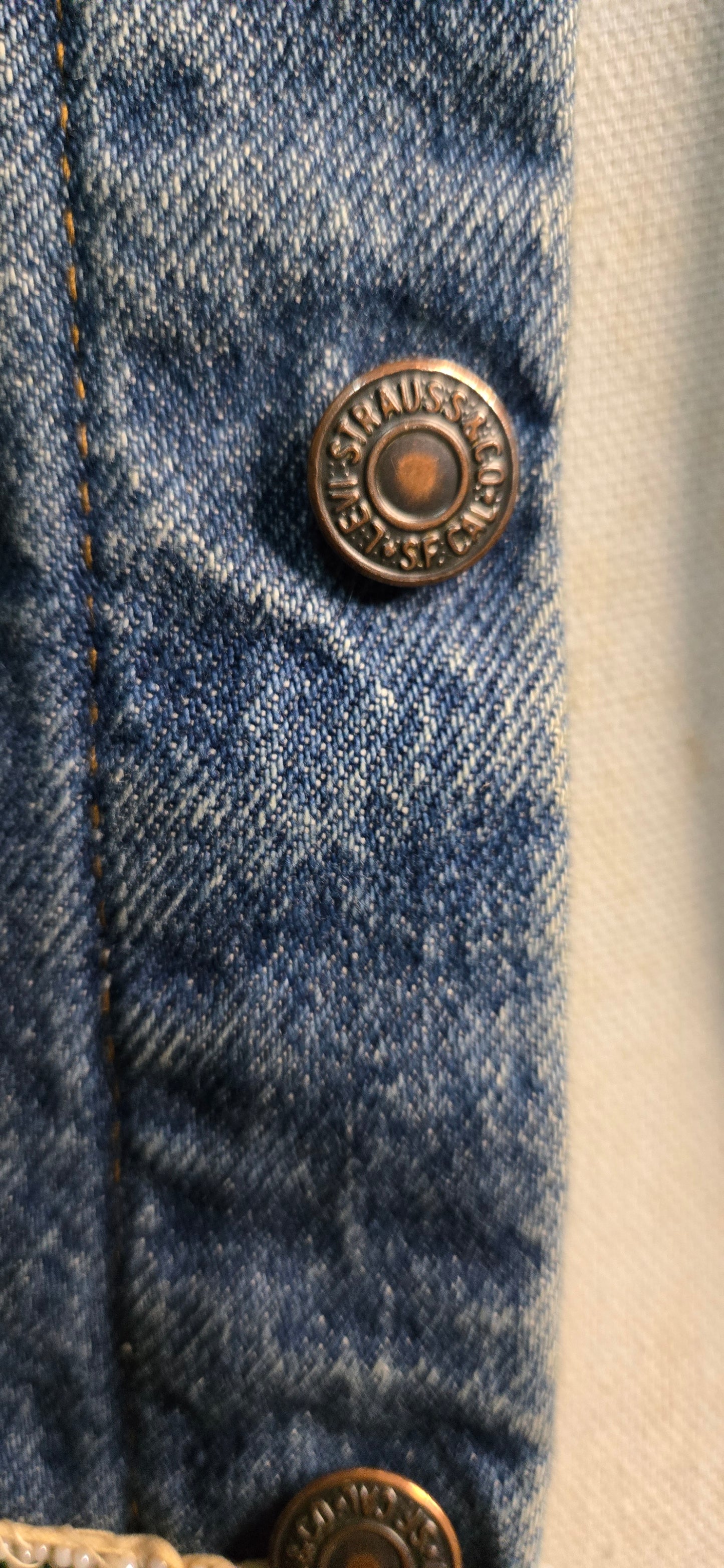 Veste En Jeans Levi's Custom Made