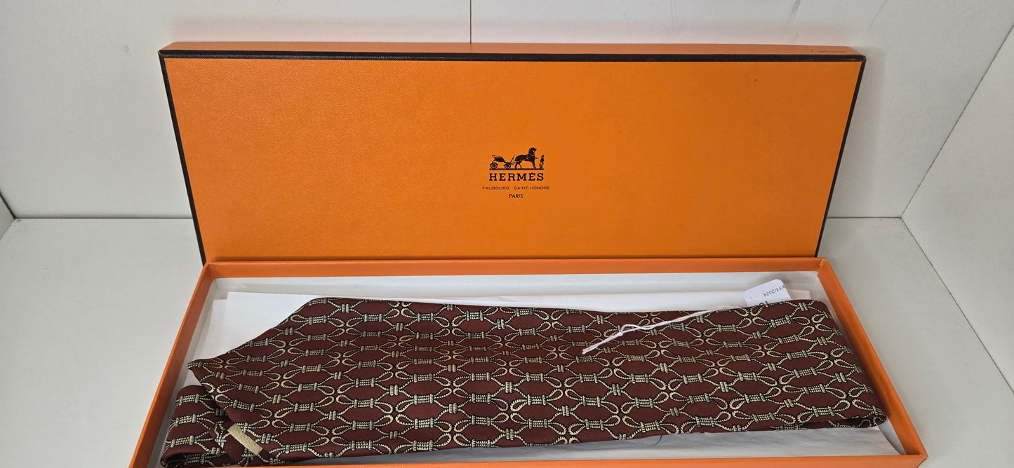 Cravate/Tie Hermès Silk