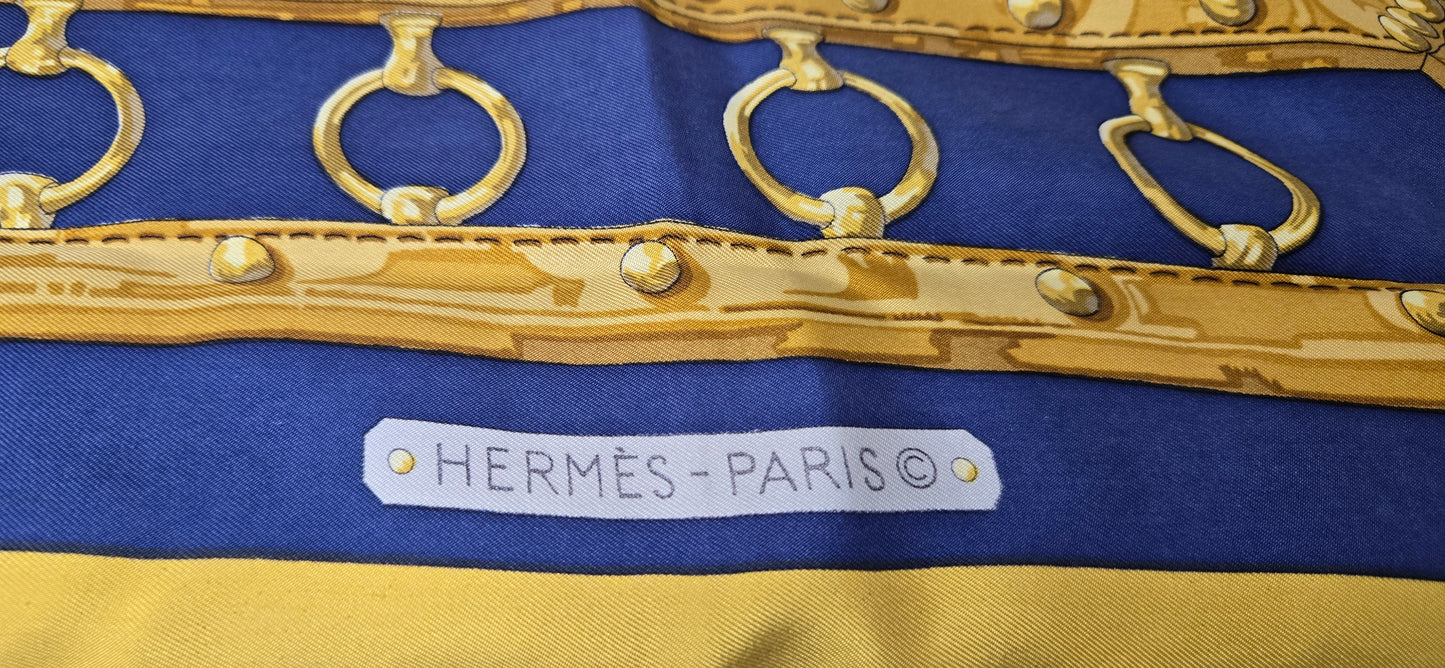 Hermès Carré Vintage "Aux Champs"