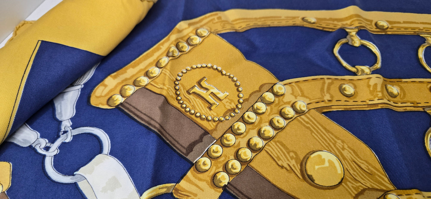 Hermès Carré Vintage "Aux Champs"