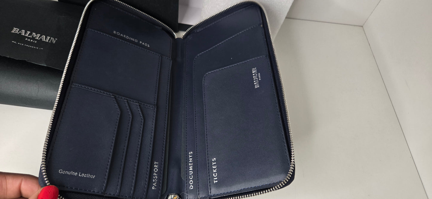 Balmain Portefeuille en Cuir