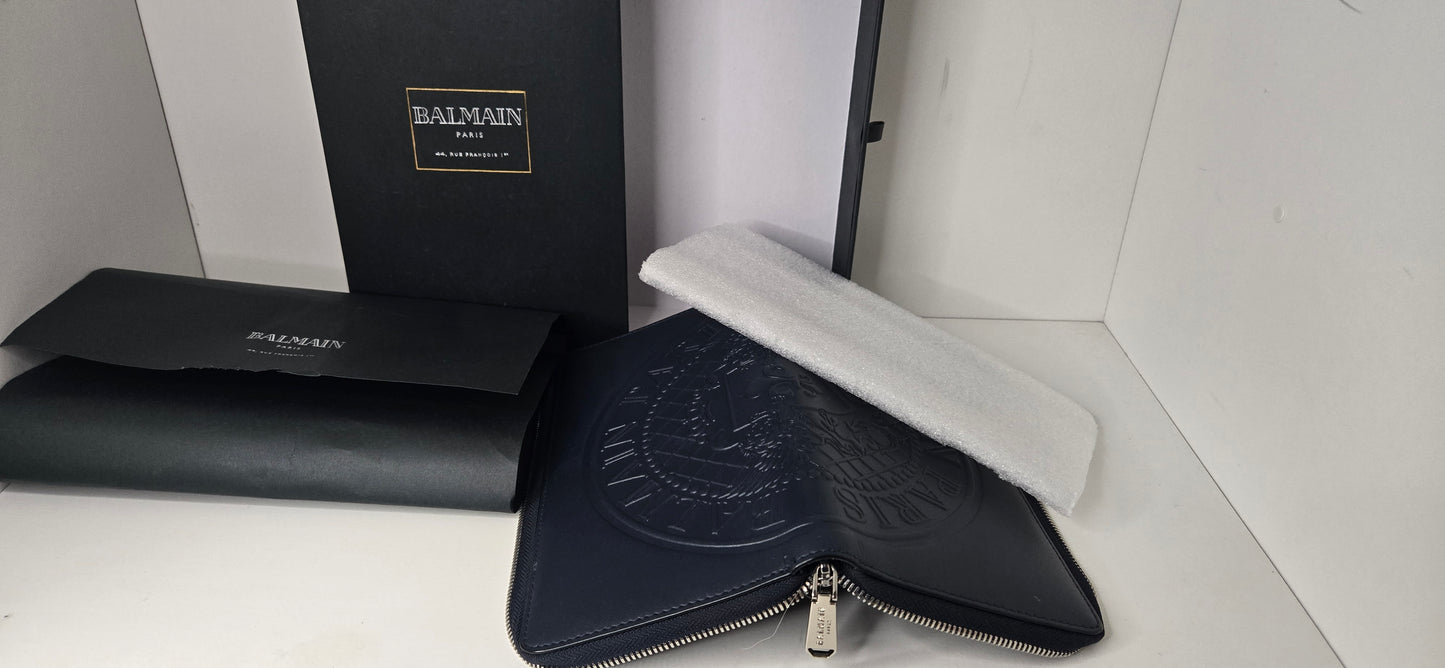 Balmain Portefeuille en Cuir