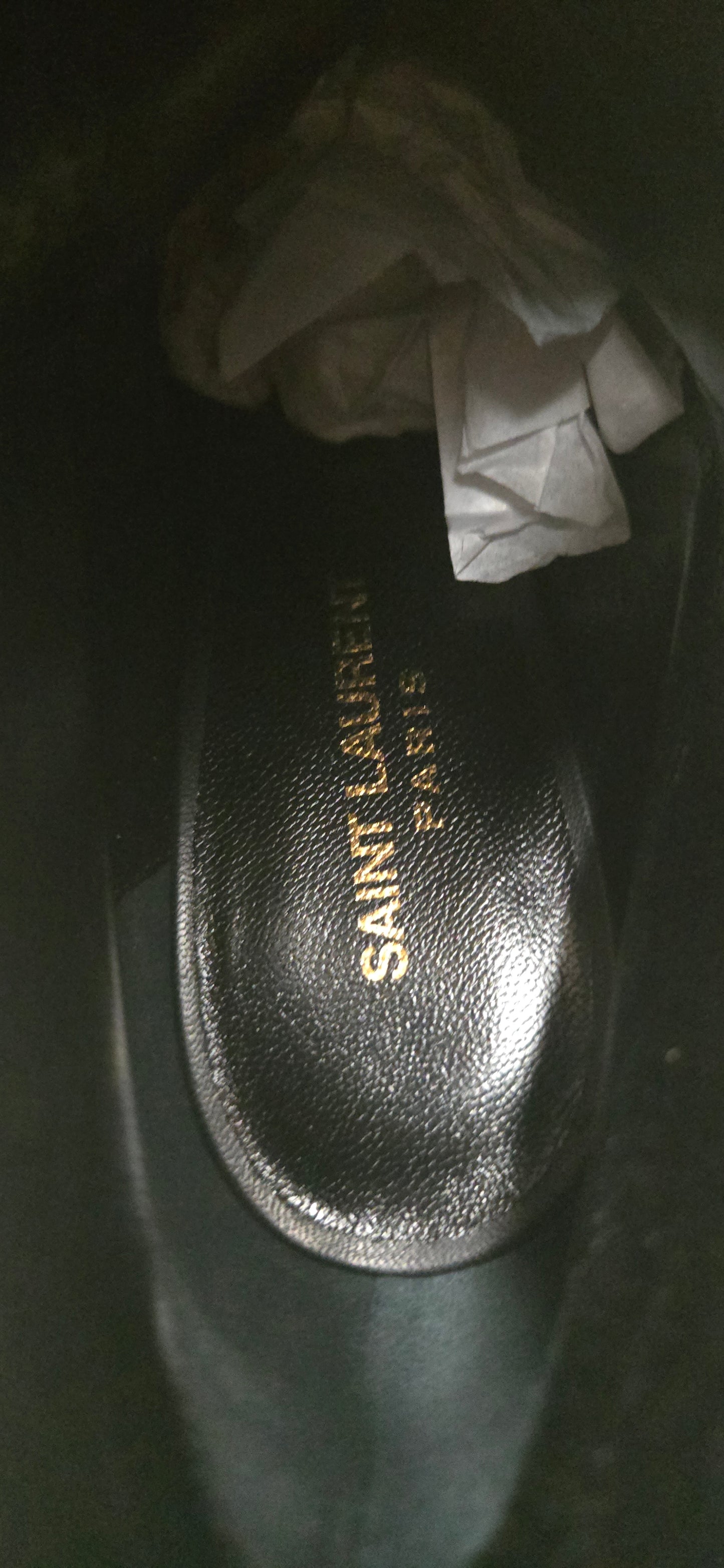 Saint Laurent "Jane Open Toes Boots" New.