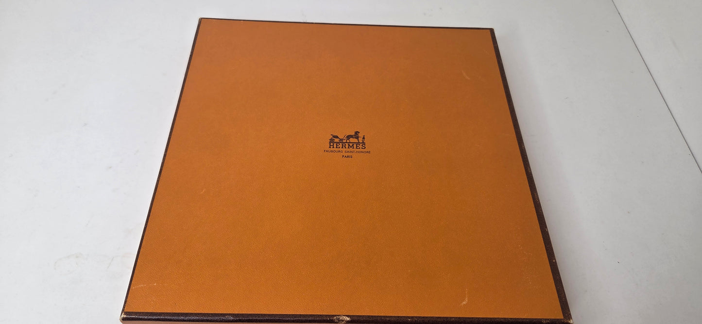 Carré Hermès en twill de soie "Le Cheval de Turc"