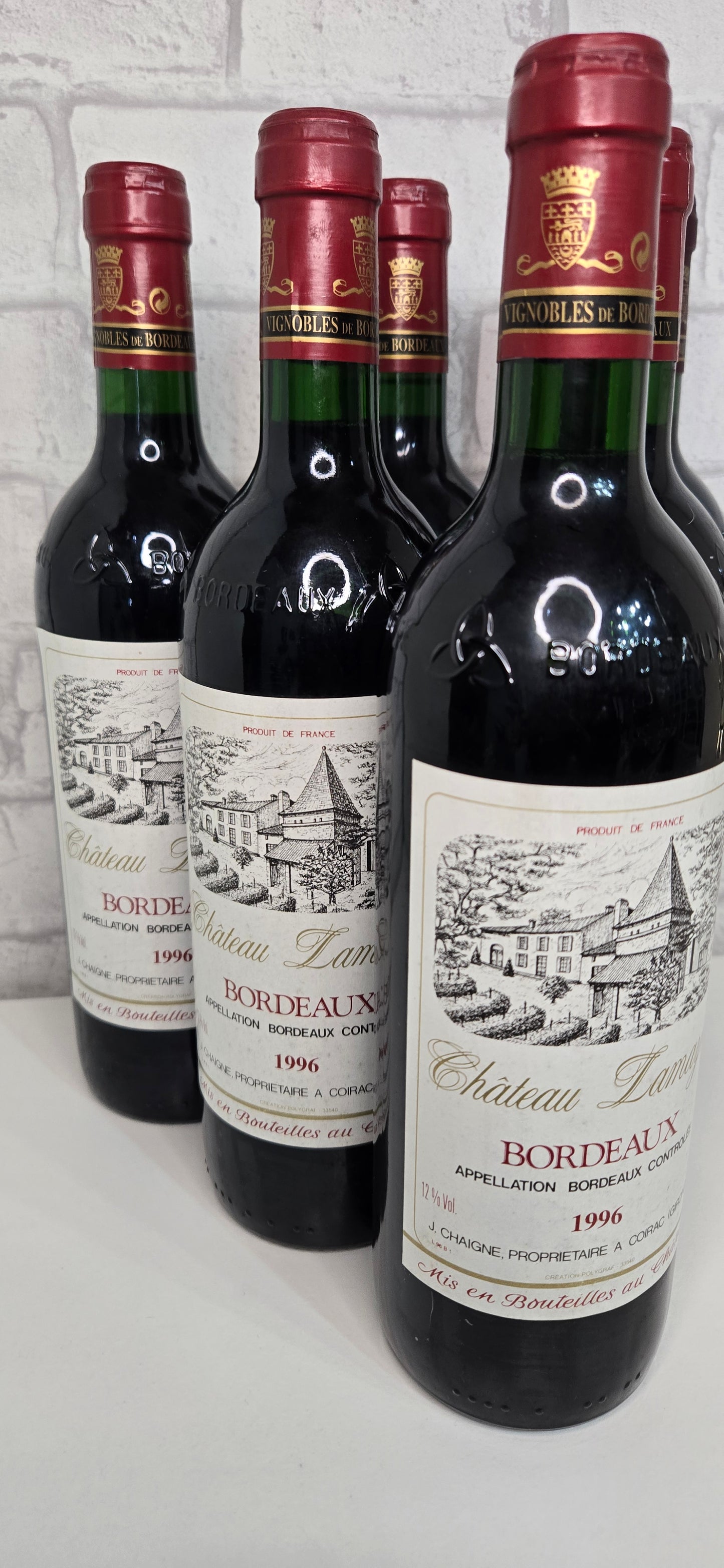 Vin Rouge Bordeaux 1996