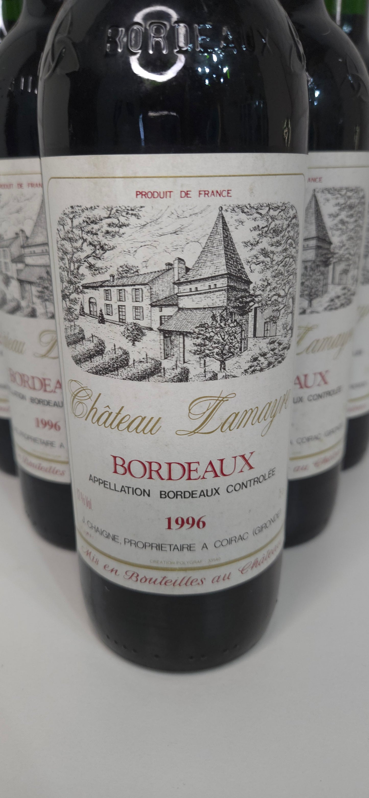 Vin Rouge Bordeaux 1996