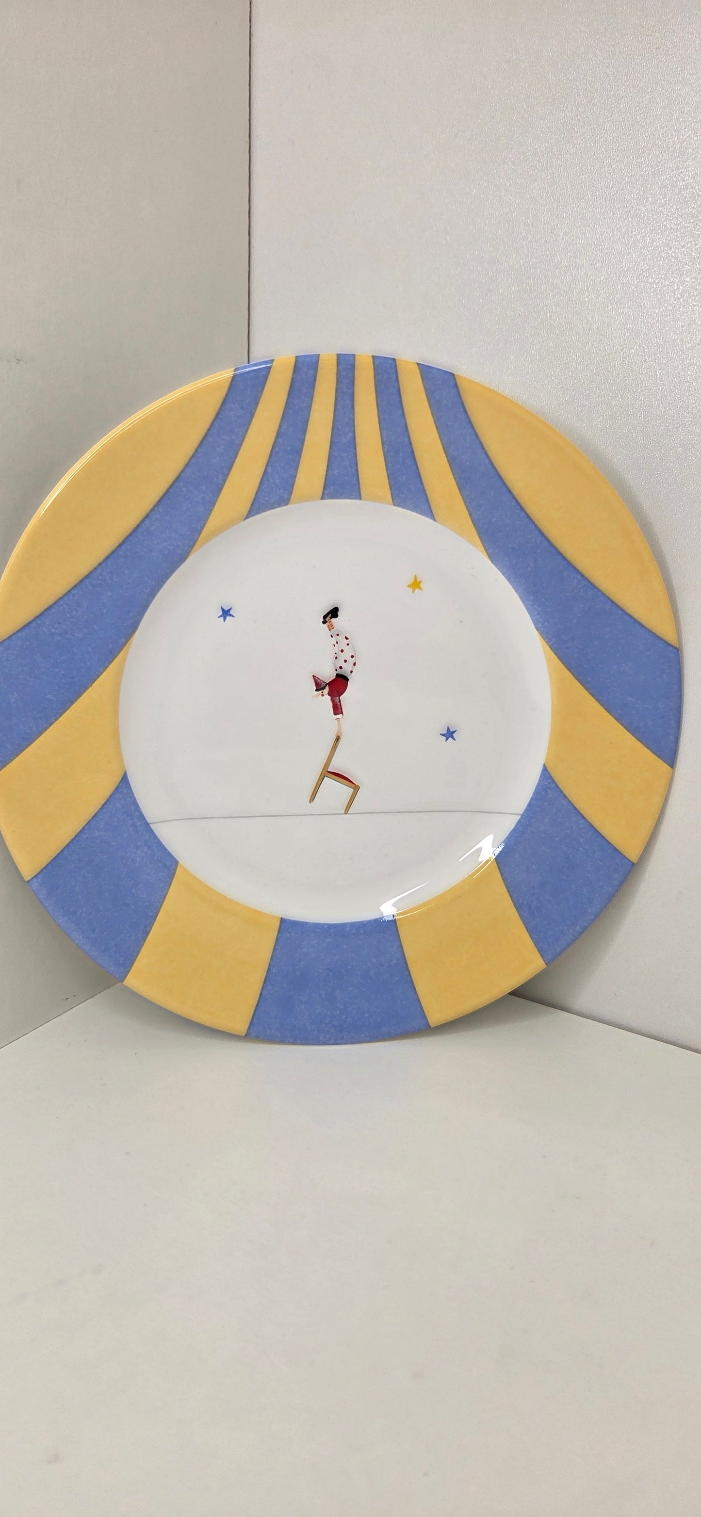 Hermès Paris Plate "Circus Funambule "