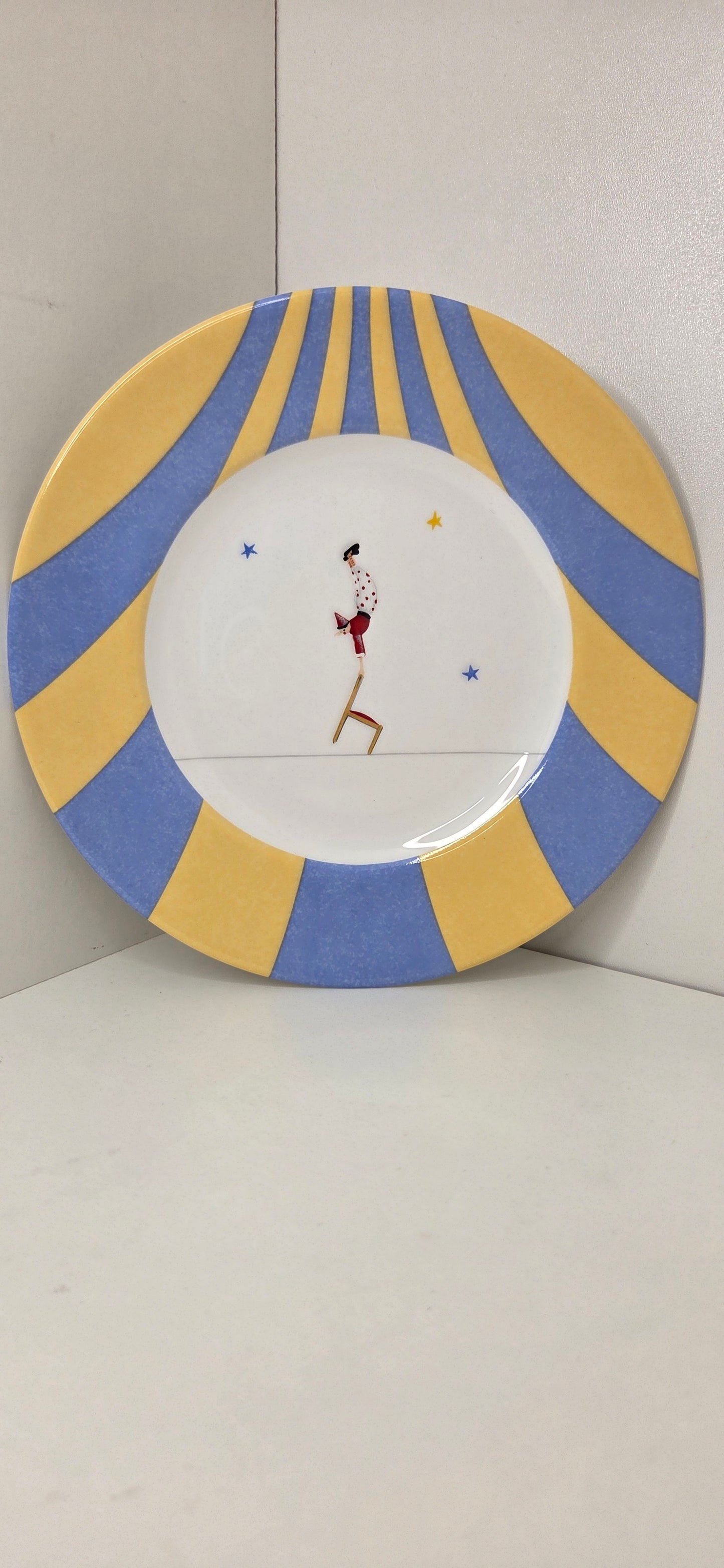 Hermès Paris Plate "Circus Funambule "