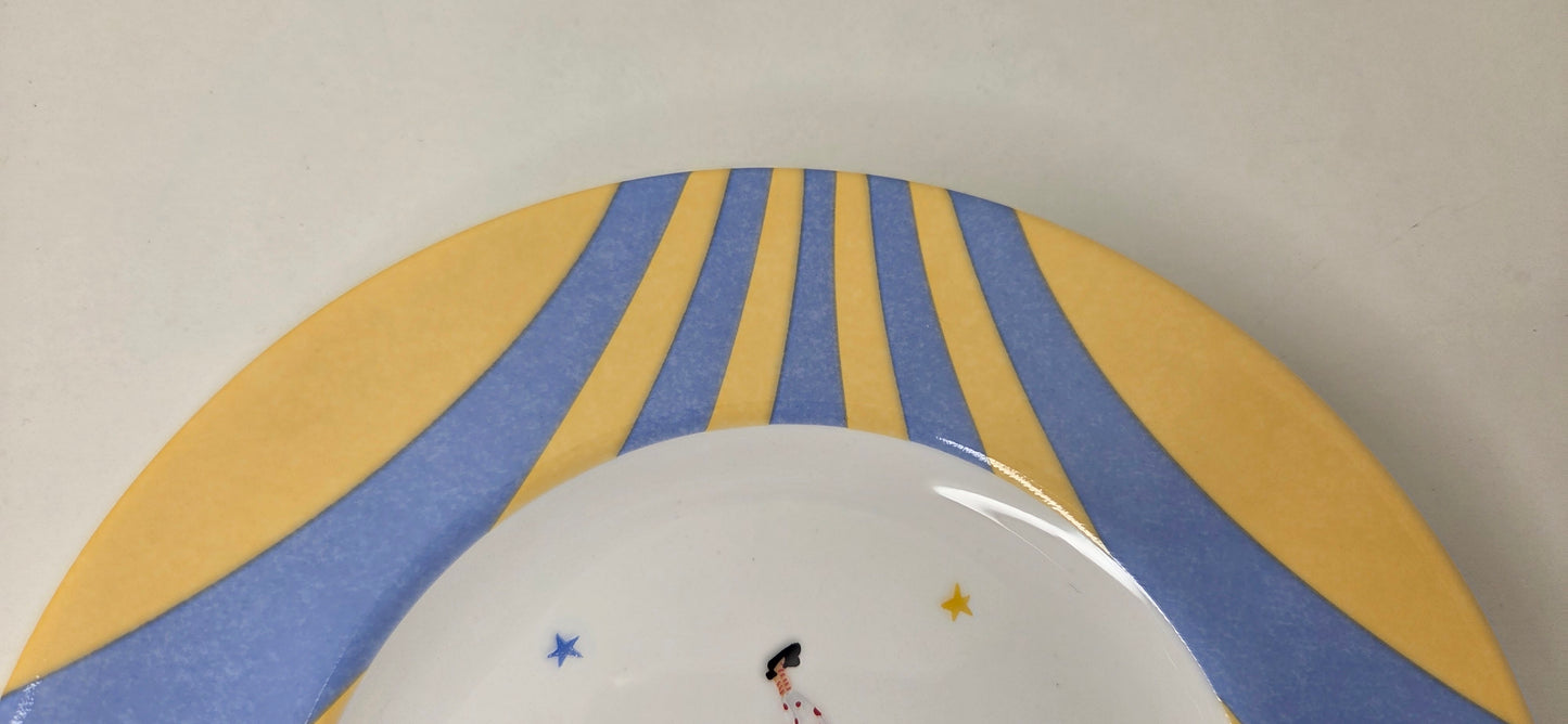 Hermès Paris Plate "Circus Funambule "