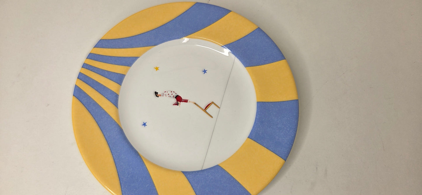Hermès Paris Plate "Circus Funambule "