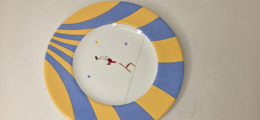 Hermès Paris Plate "Circus Funambule "