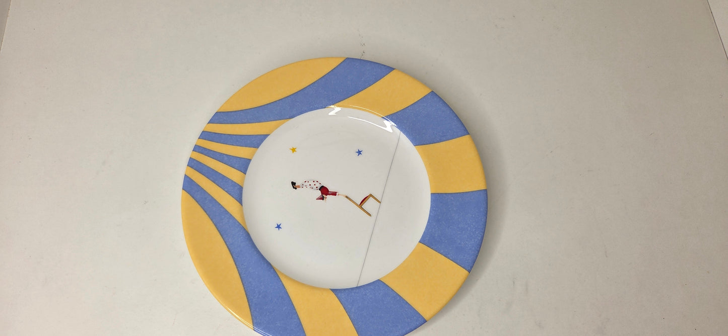 Hermès Paris Plate "Circus Funambule "
