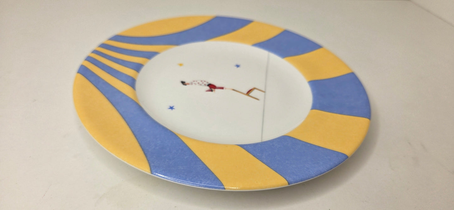 Hermès Paris Plate "Circus Funambule "