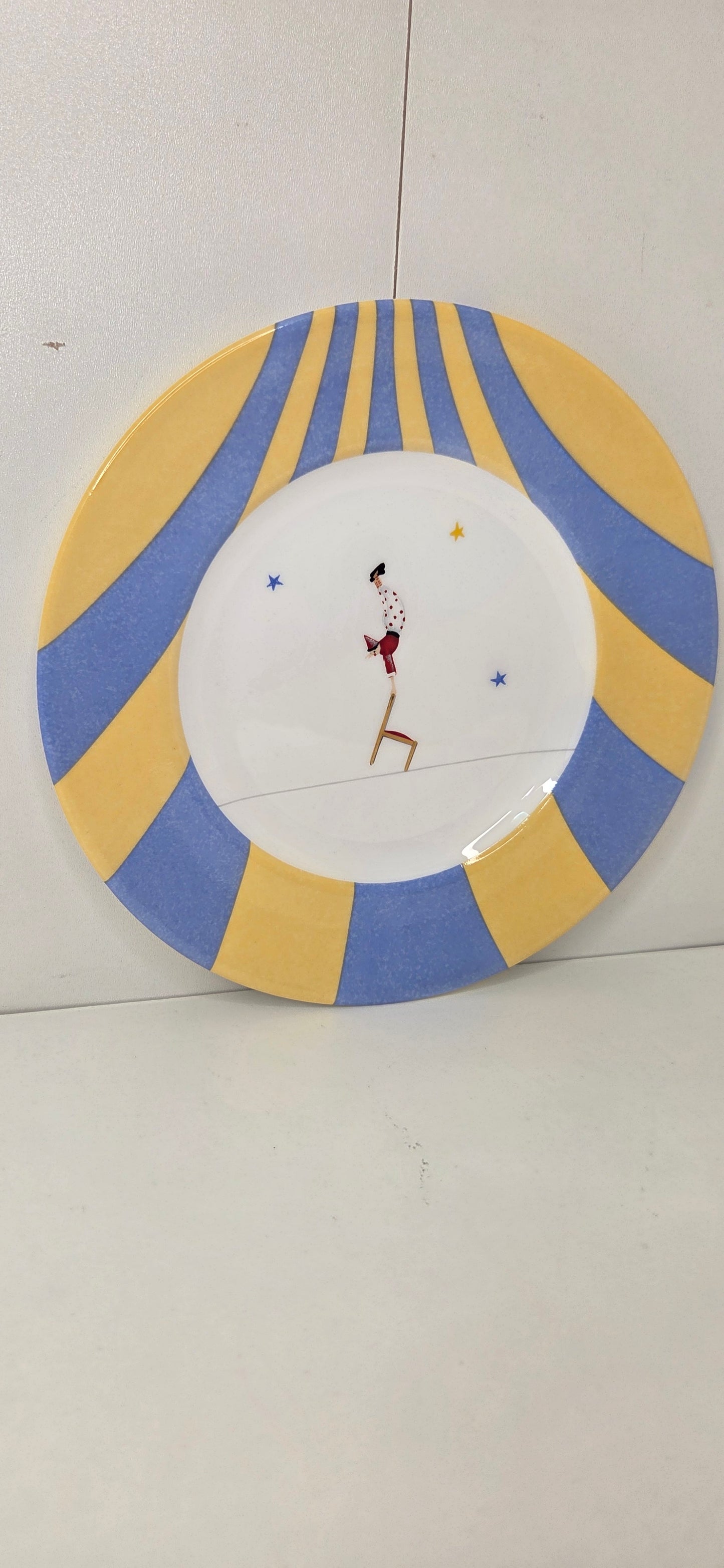 Hermès Paris Plate "Circus Funambule "