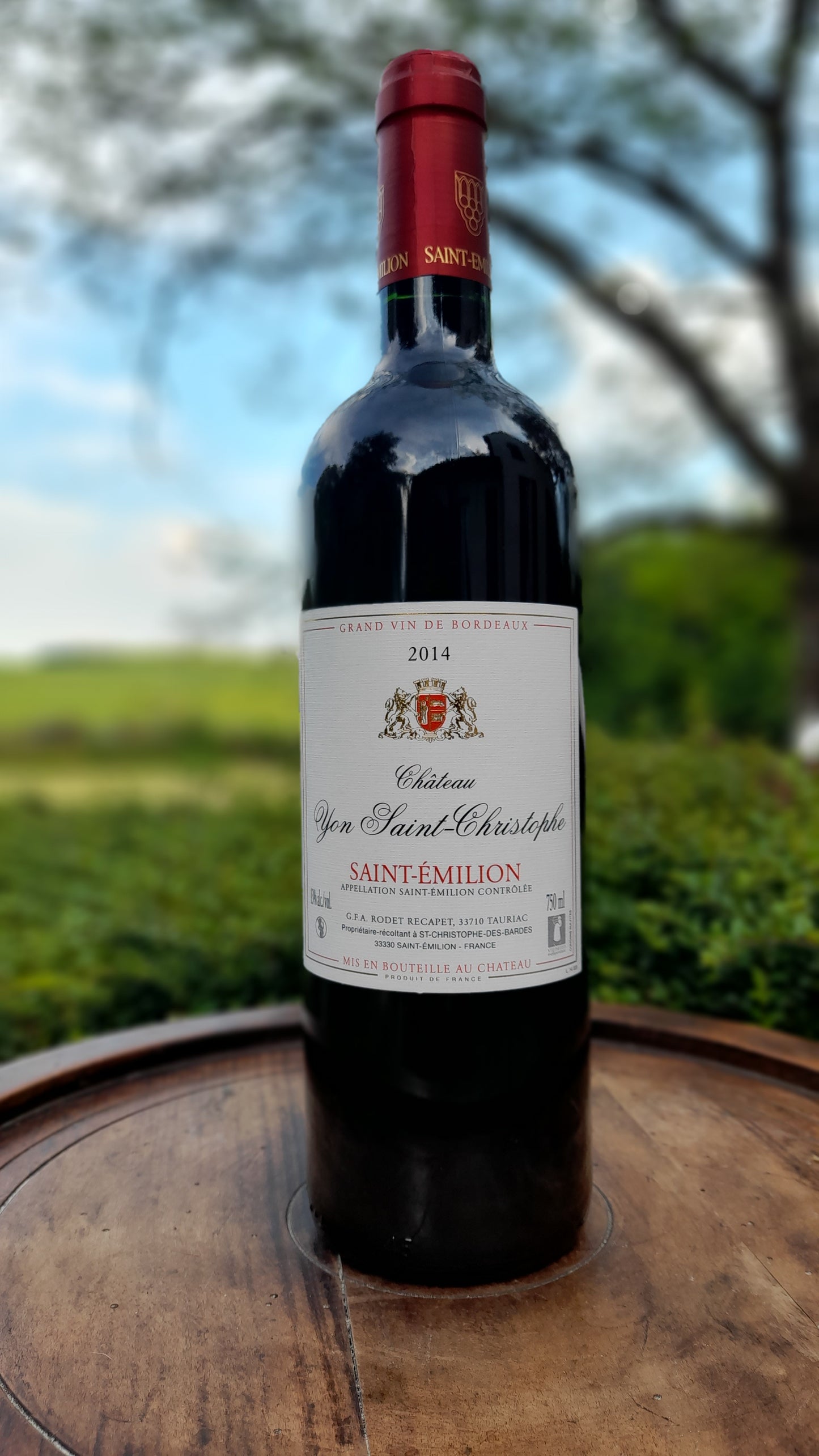 Saint-Emilion Château Yon Saint Christophe 2014