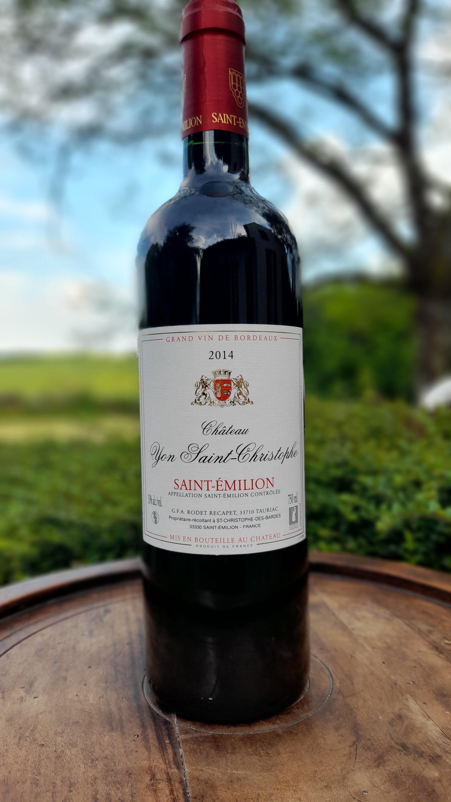 Saint-Emilion Château Yon Saint Christophe 2014