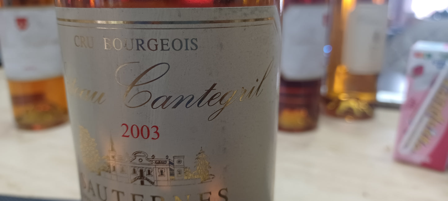 Sauternes Château Cantegril 2003