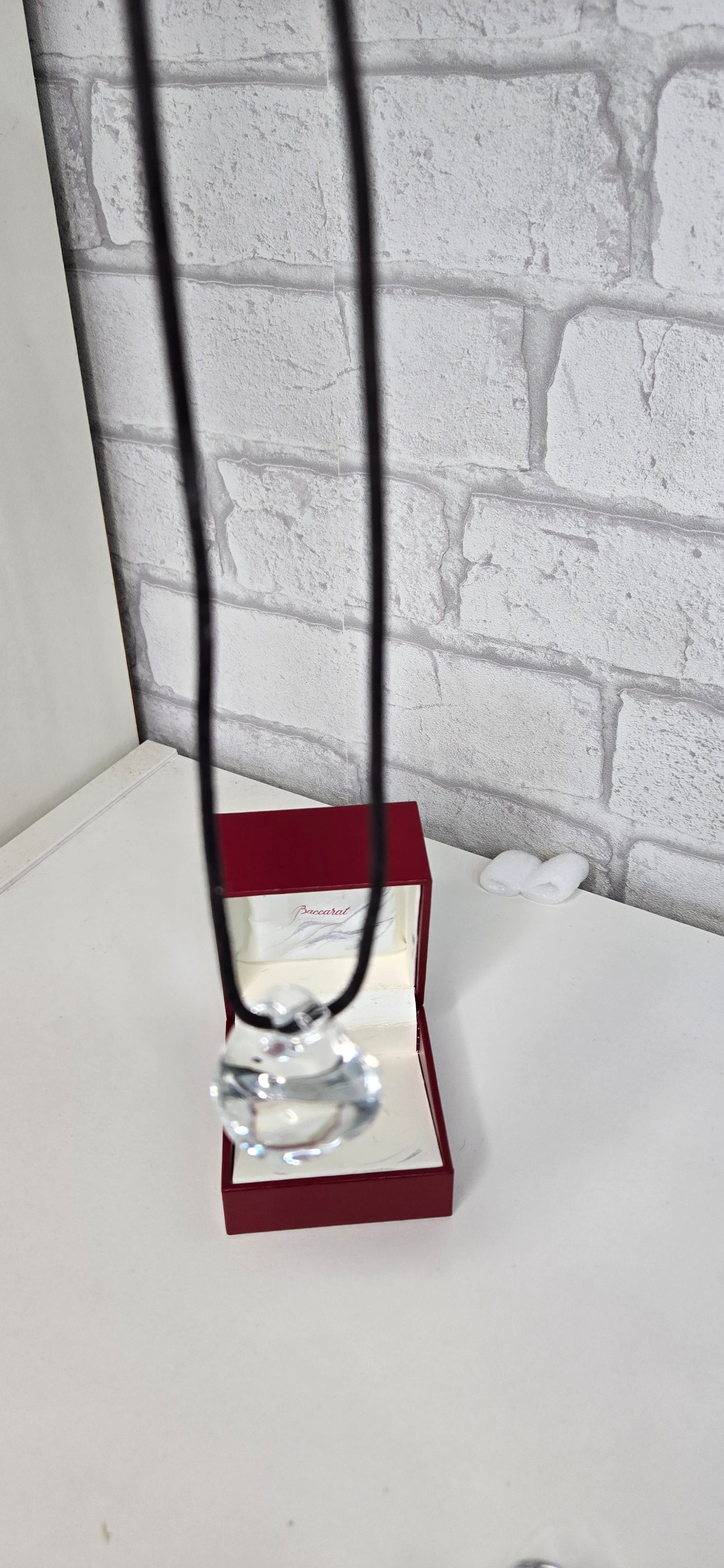Baccarat Set Ring &Necklace (Pre worn)