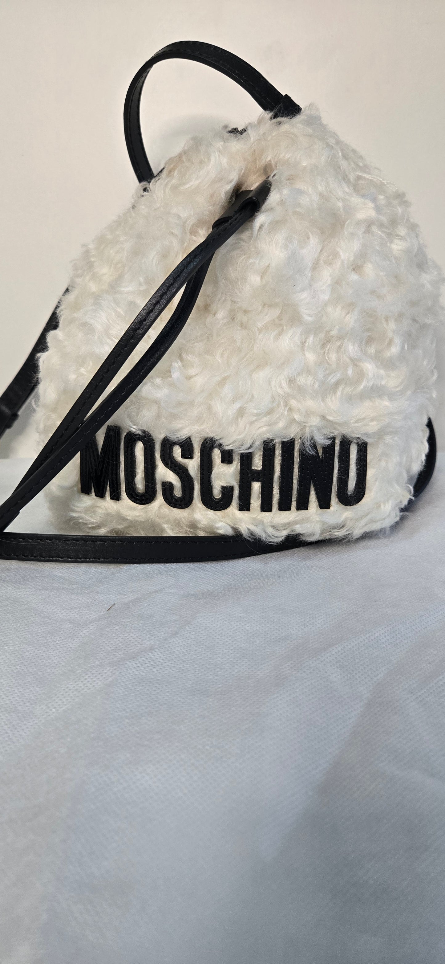 Moschino Couture Furry Purse