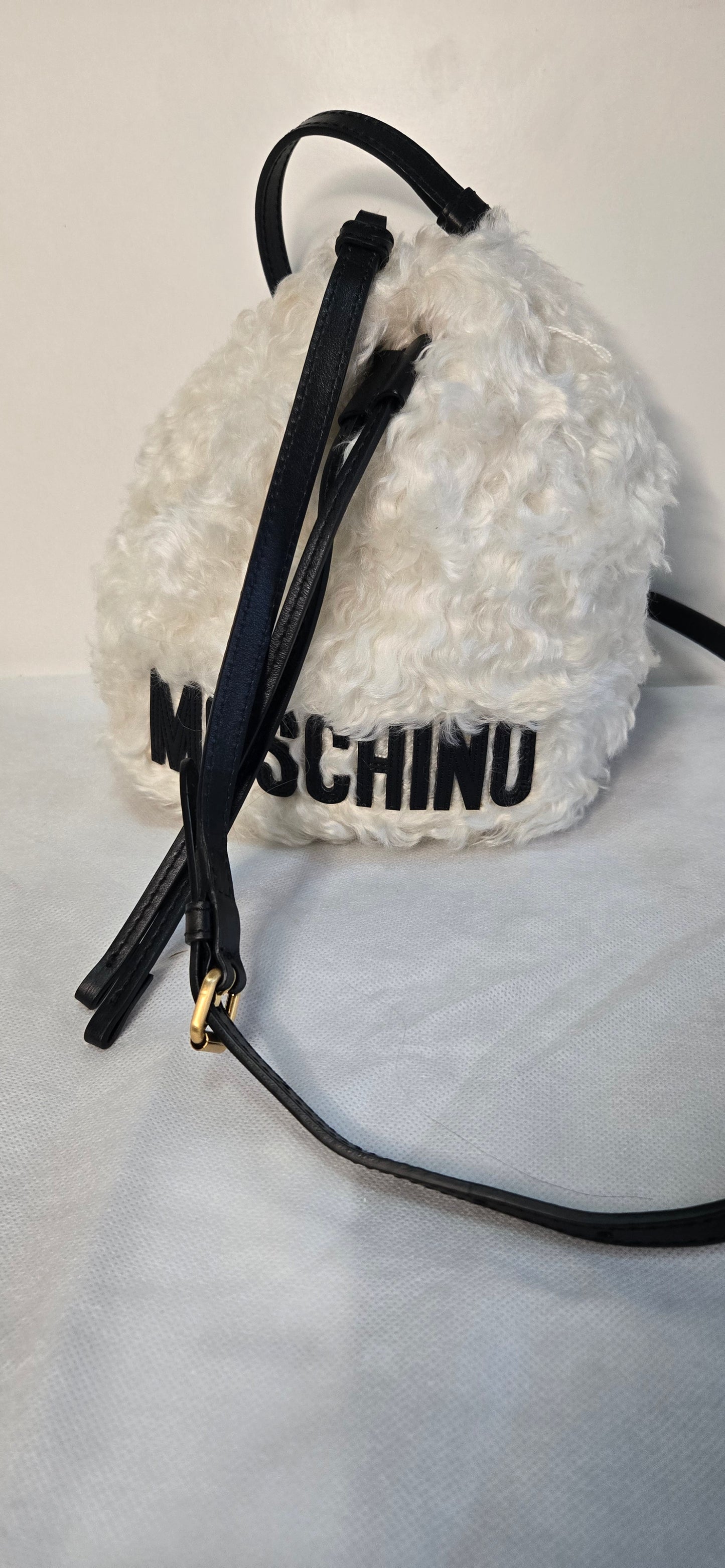 Moschino Couture Furry Purse