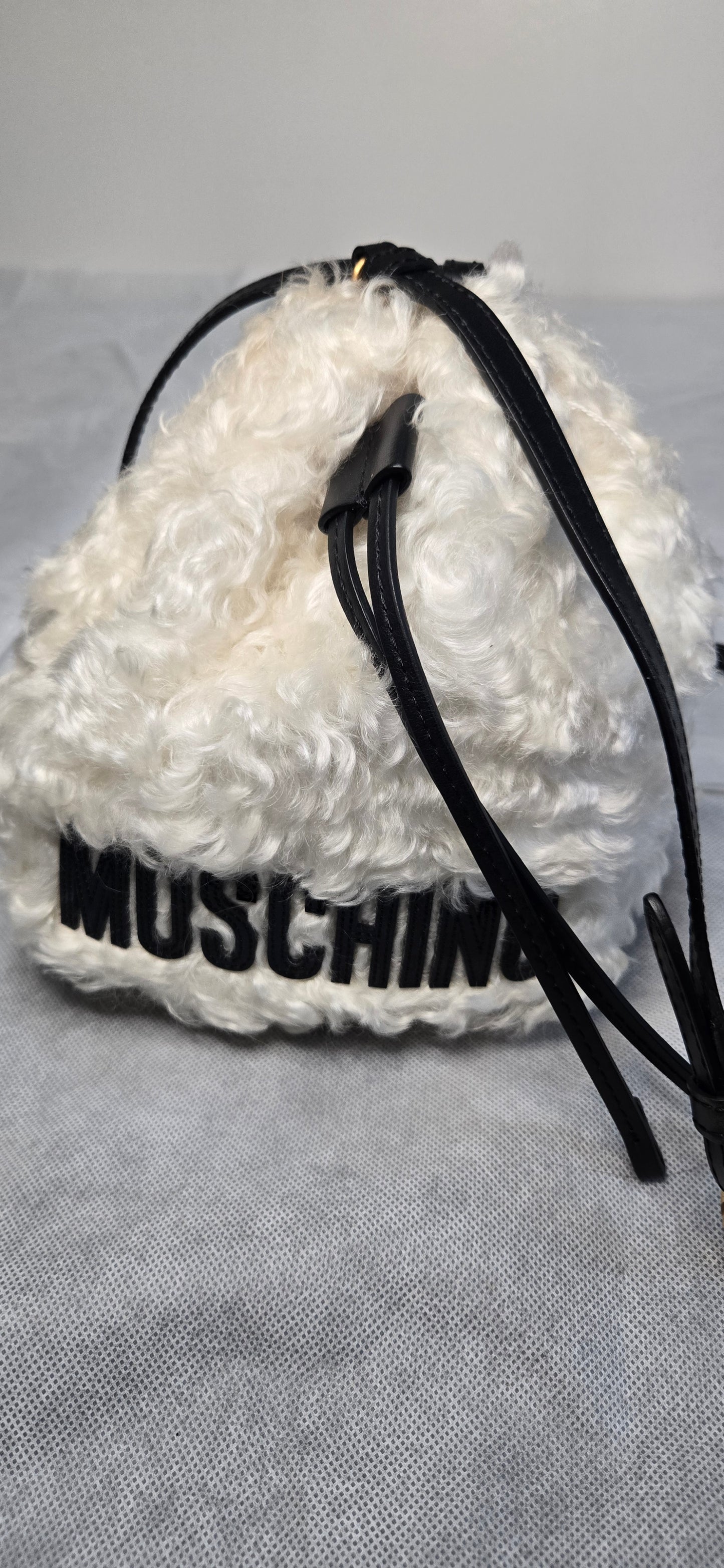 Moschino Couture Furry Purse