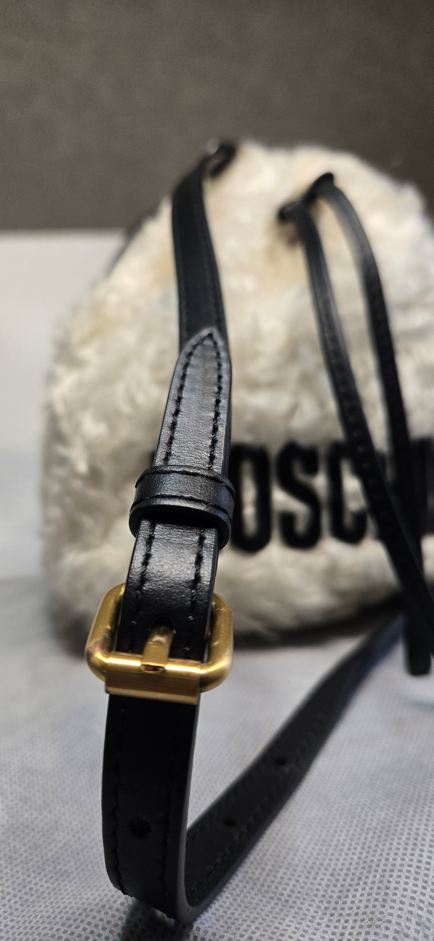 Moschino Couture Furry Purse