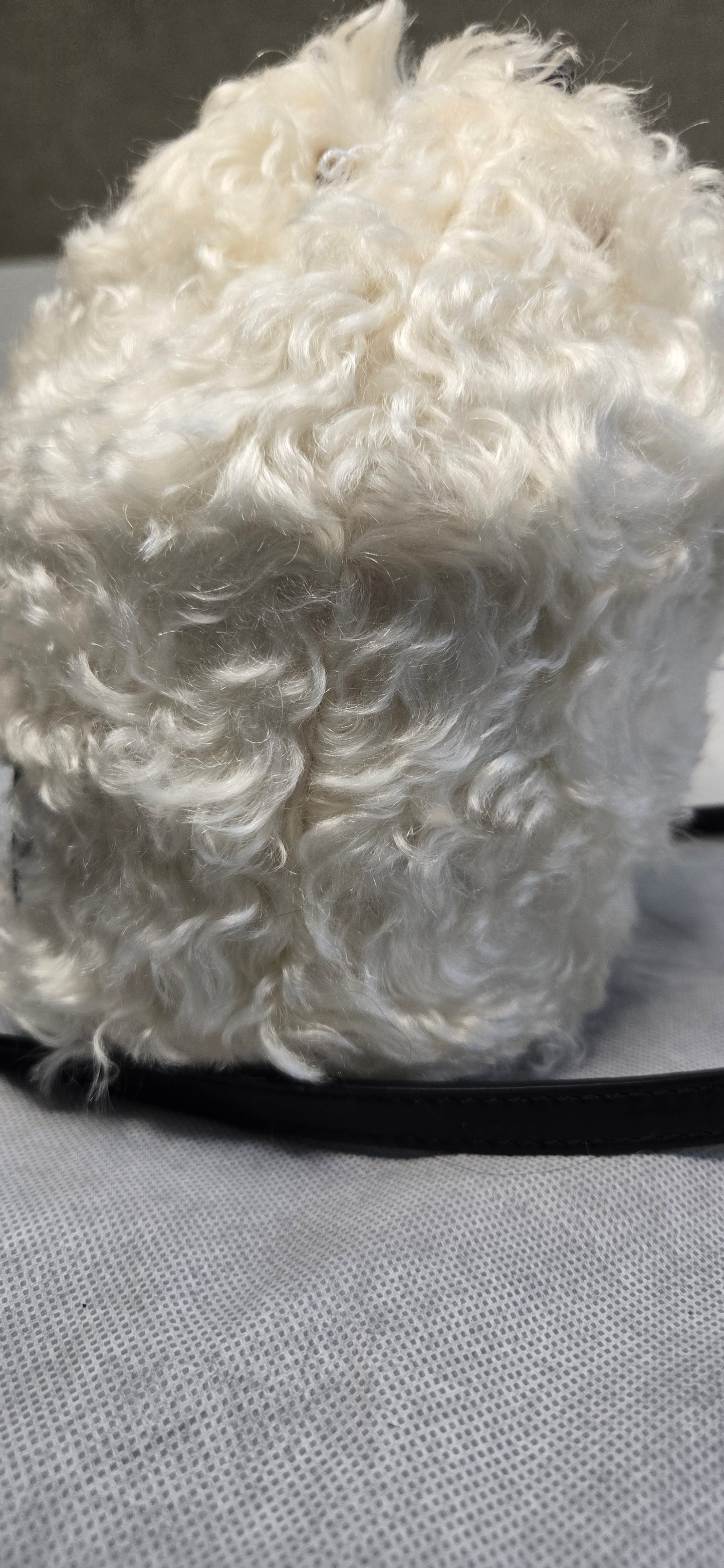 Moschino Couture Furry Purse