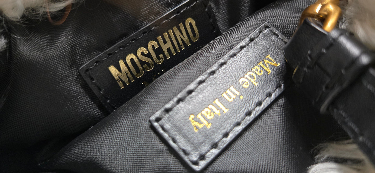 Moschino Couture Furry Purse