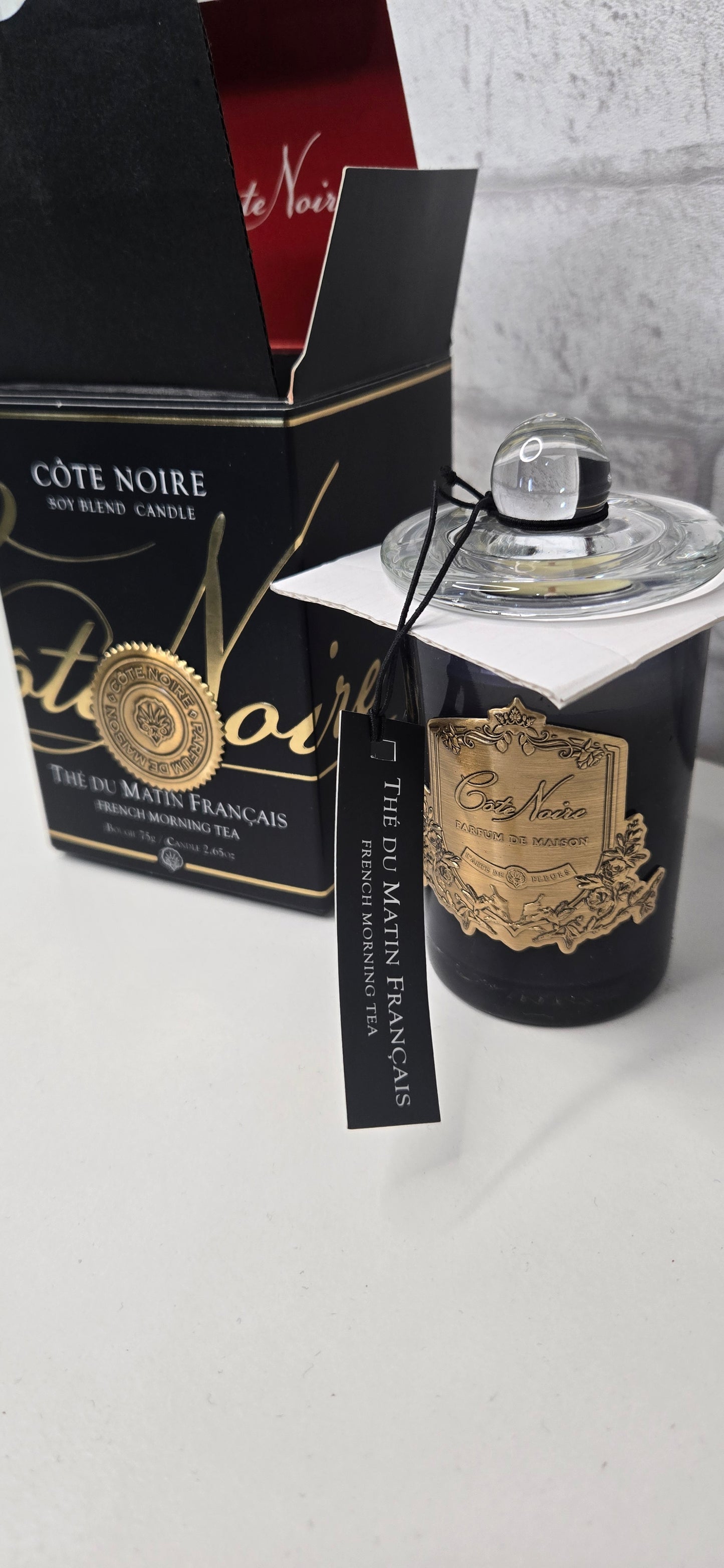 Candle Côte Noire "The du Matin"