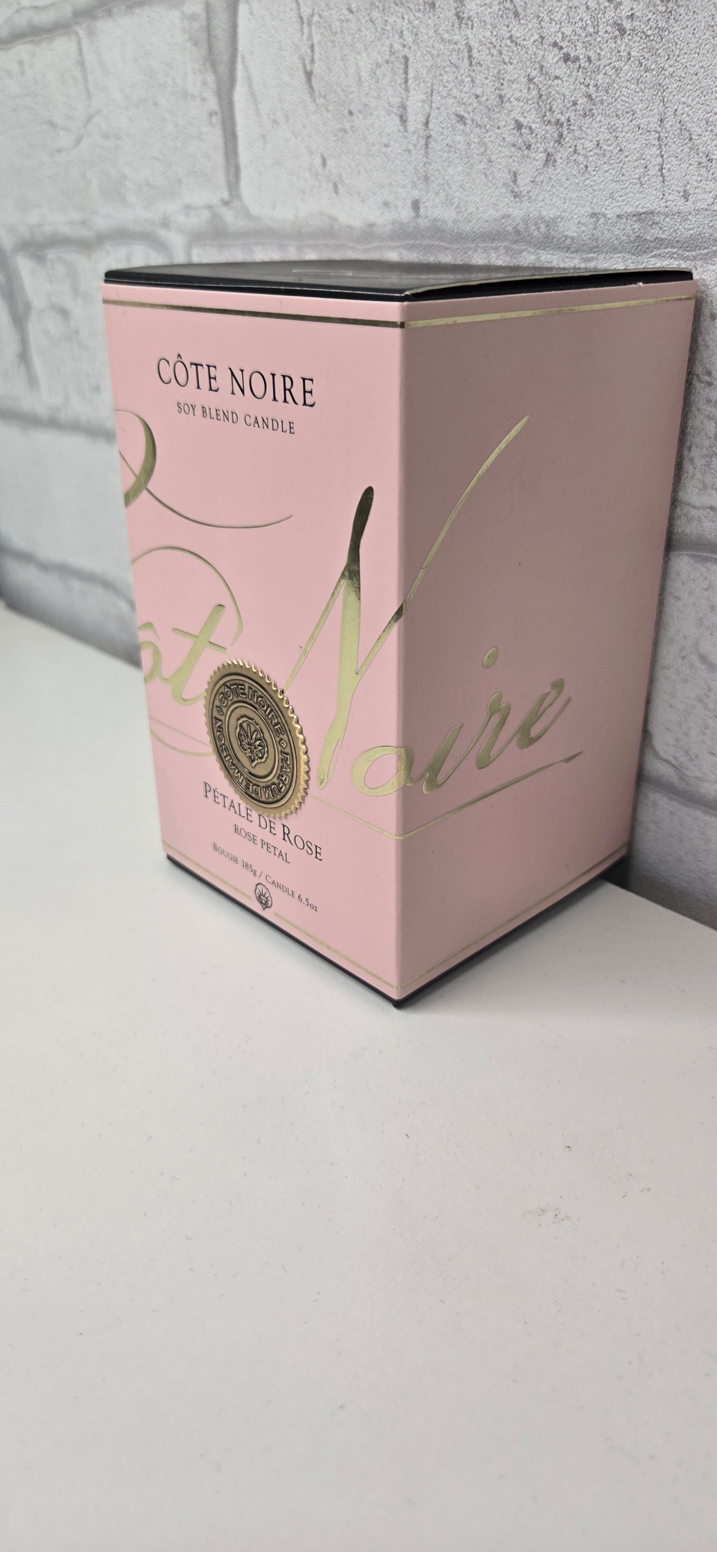Candle Côte Noire "Pétale de Rose" 185g