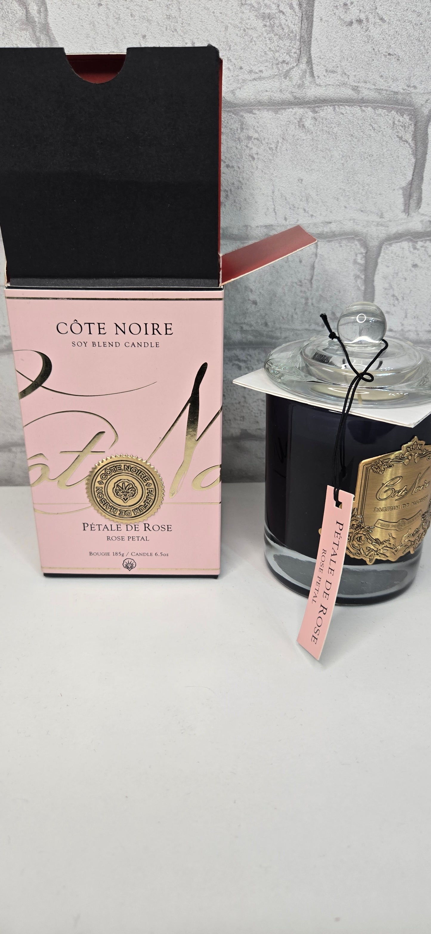 Candle Côte Noire "Pétale de Rose" 185g