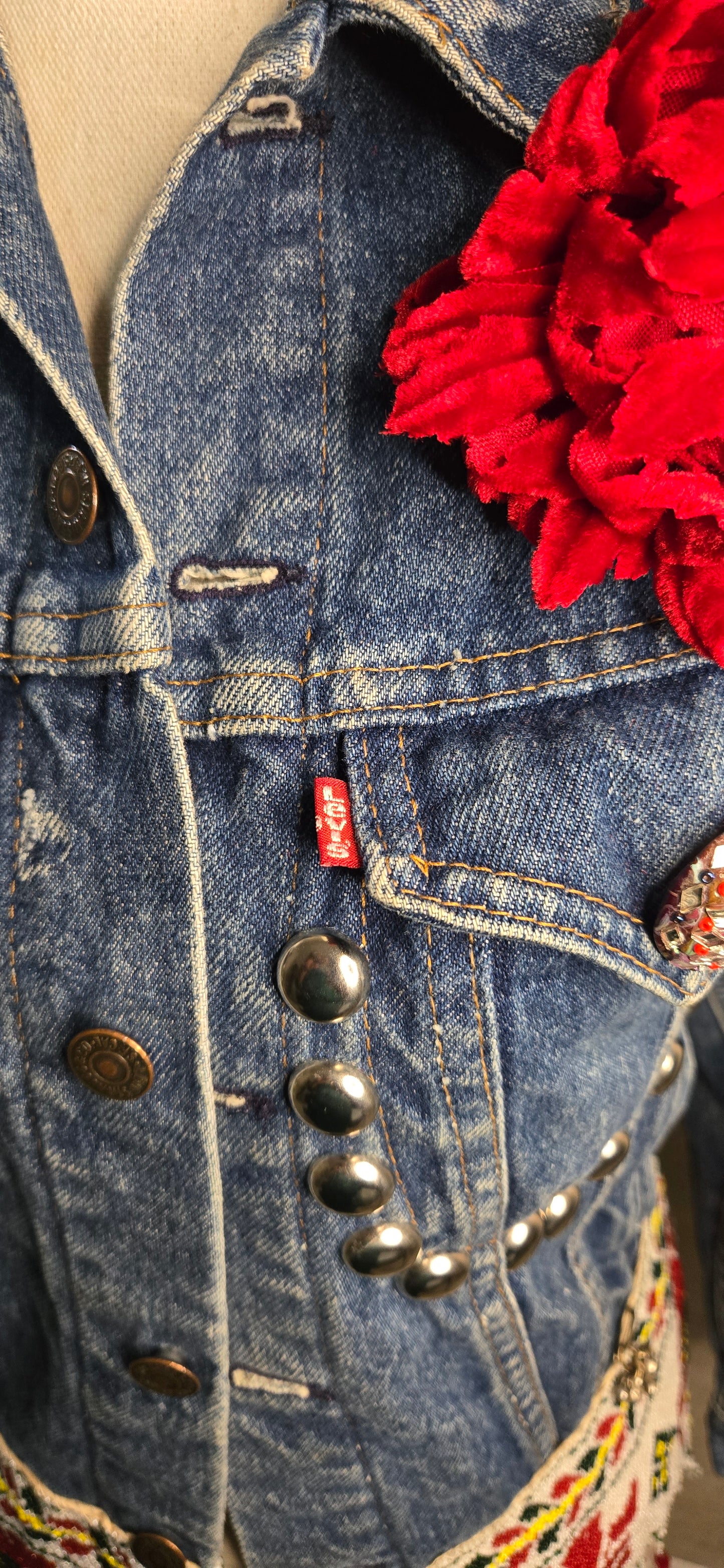 Veste En Jeans Levi's Custom Made