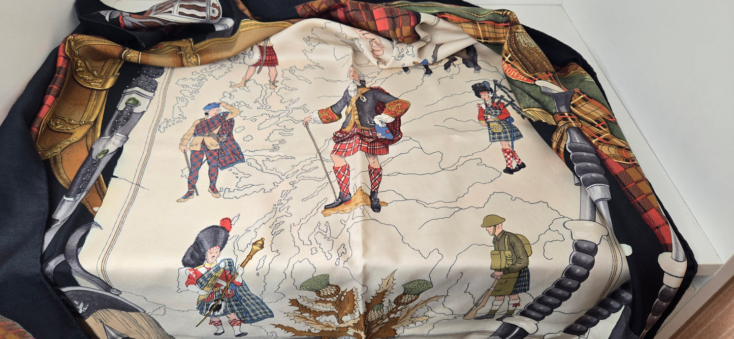 Carré Hermès "Scotland "