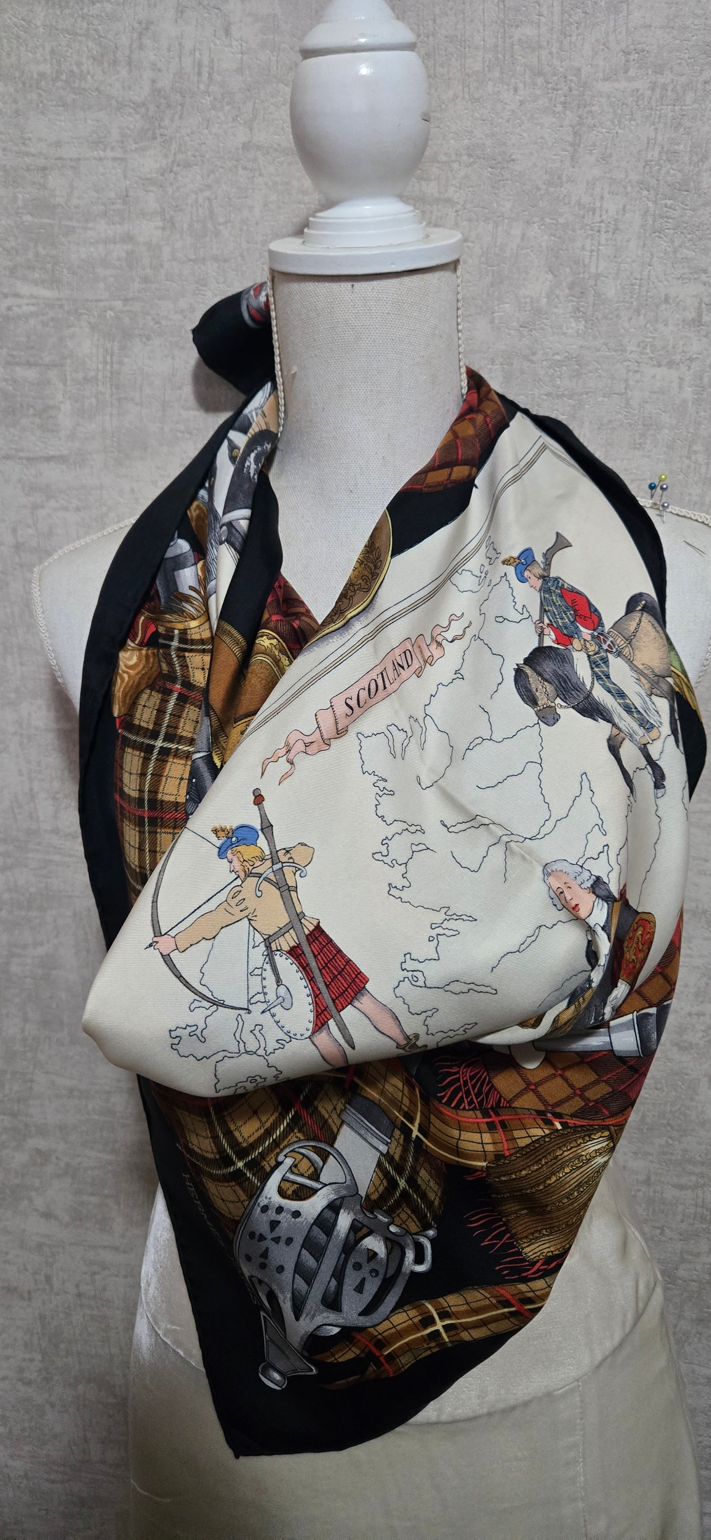 Carré Hermès "Scotland "