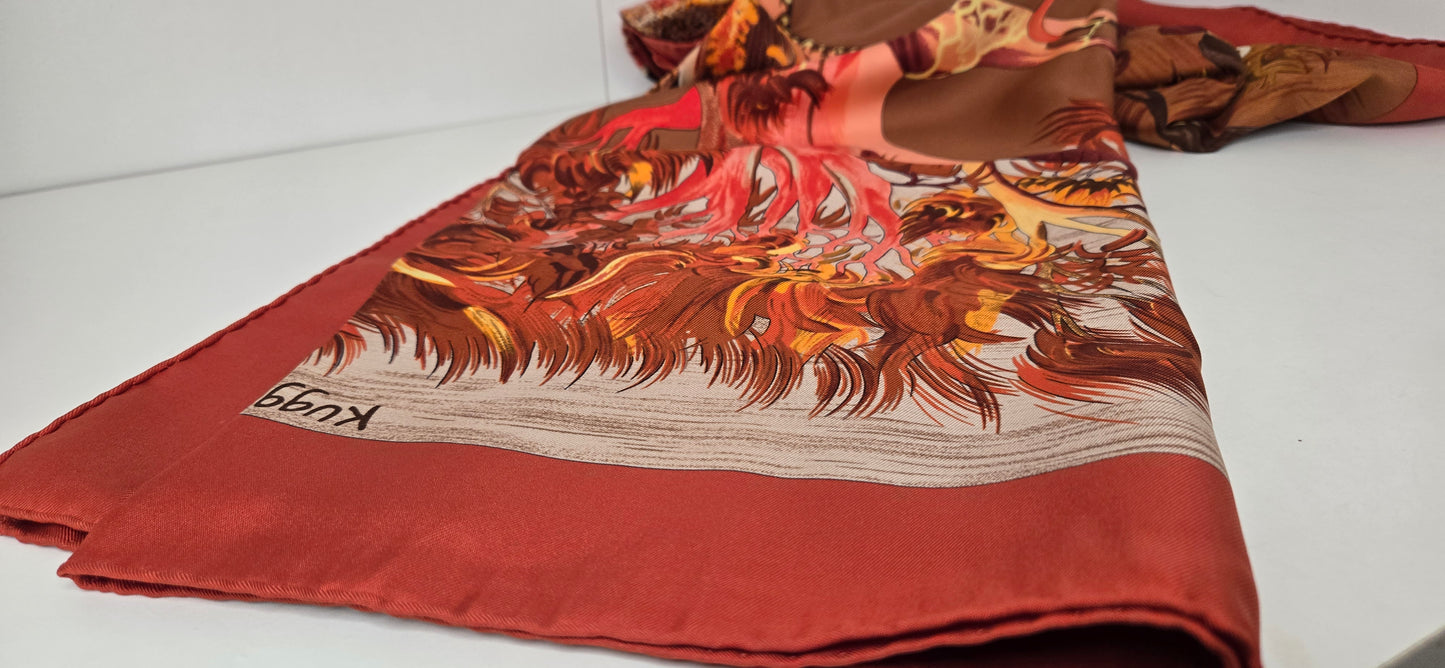 Carré Hermès "Kuggor Tree"