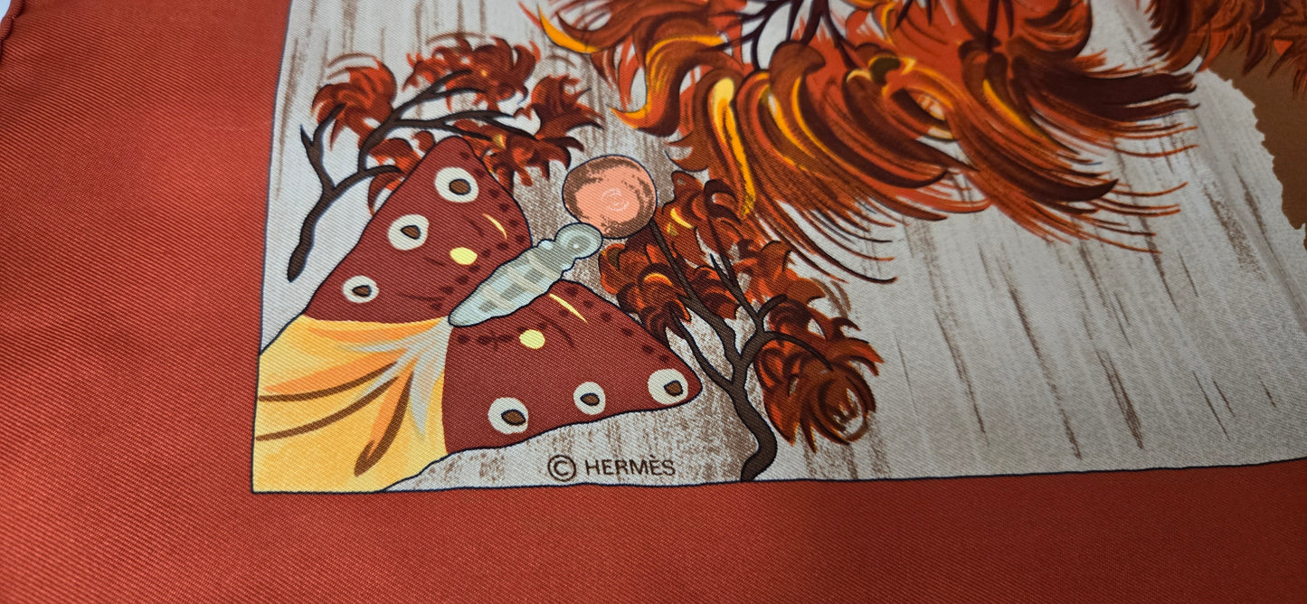Carré Hermès "Kuggor Tree"