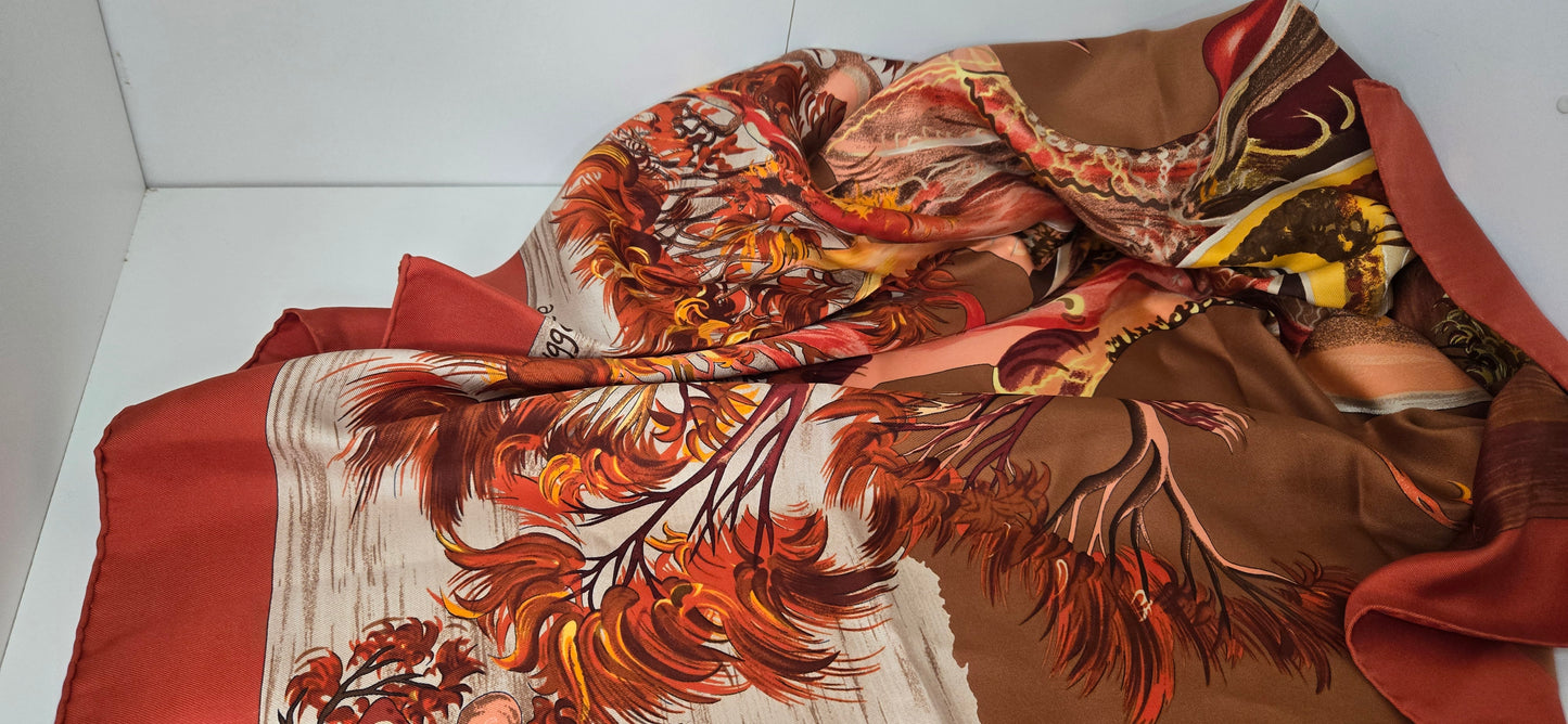 Carré Hermès "Kuggor Tree"