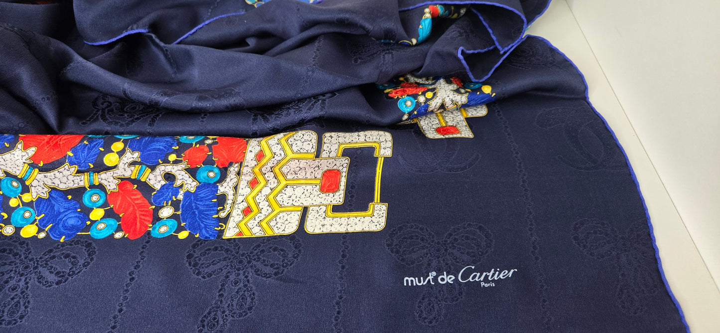 Carré Cartier en Soie/Silk