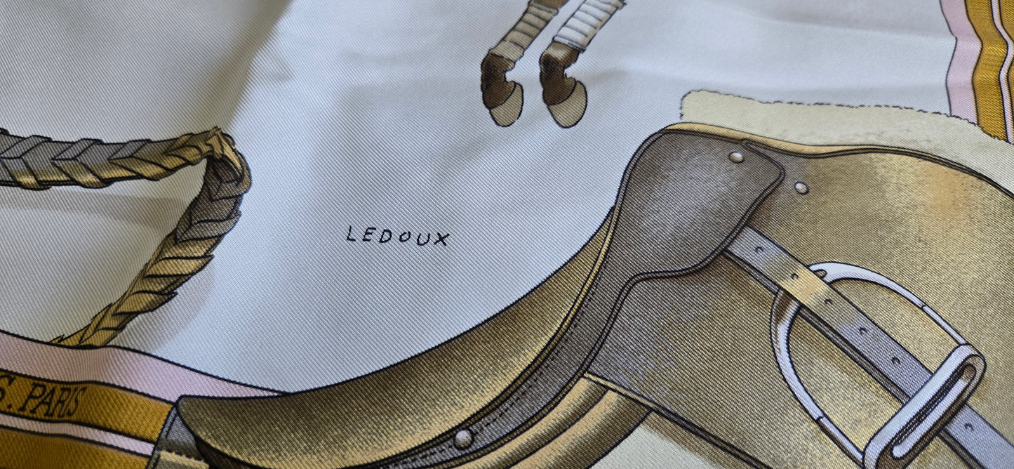 Carré Hermès "Jumping " By P. Ledoux