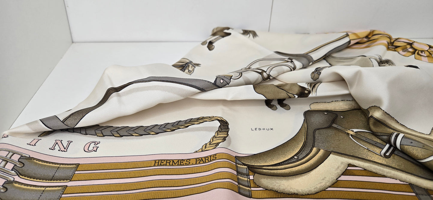 Carré Hermès "Jumping " By P. Ledoux