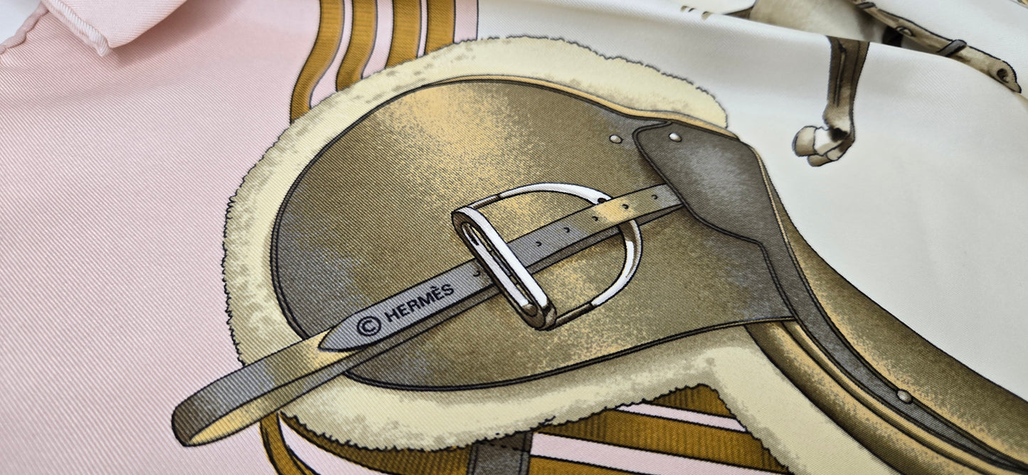 Carré Hermès "Jumping " By P. Ledoux