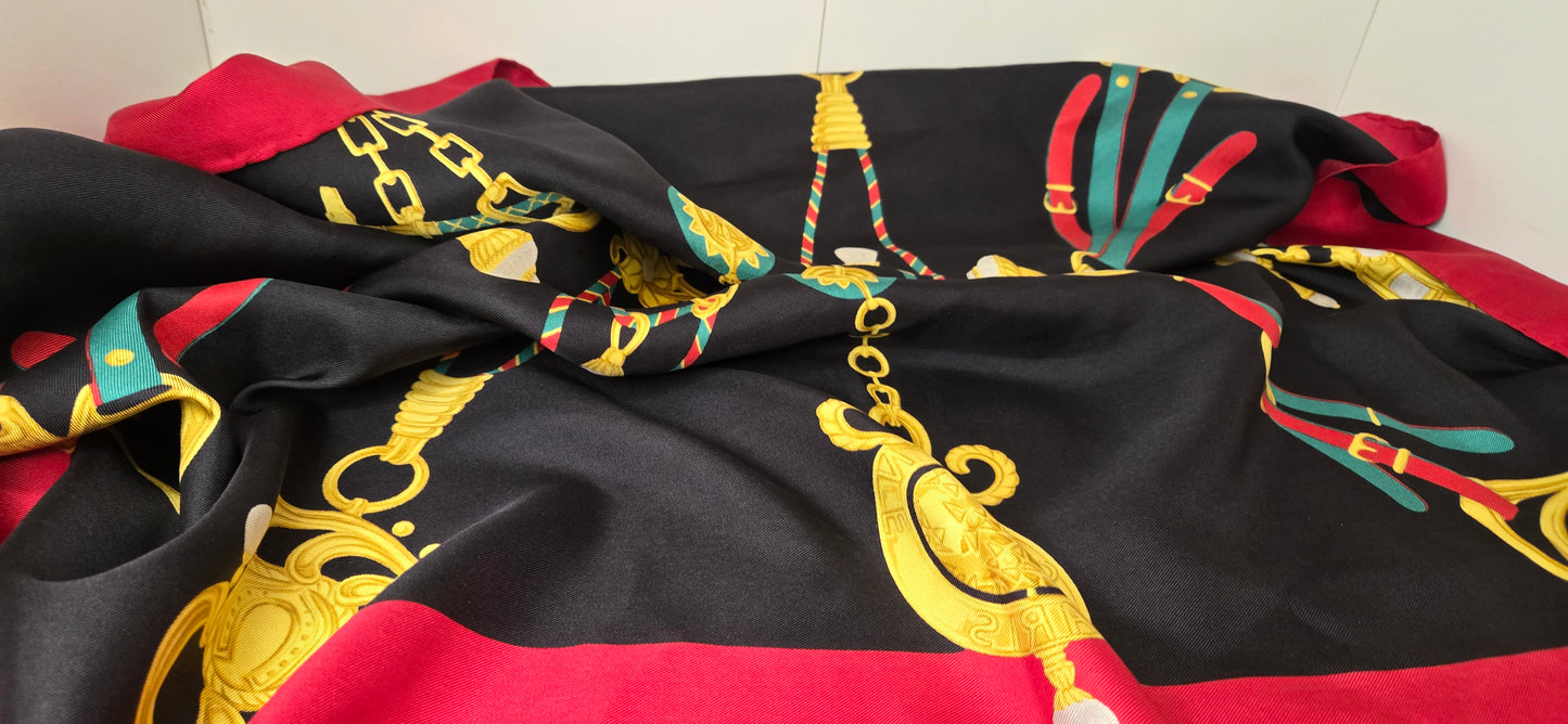 Carré/Foulard Céline Silk 90cm