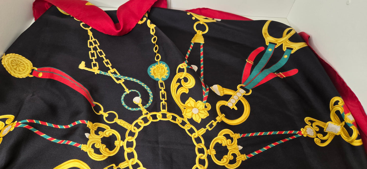 Carré/Foulard Céline Silk 90cm