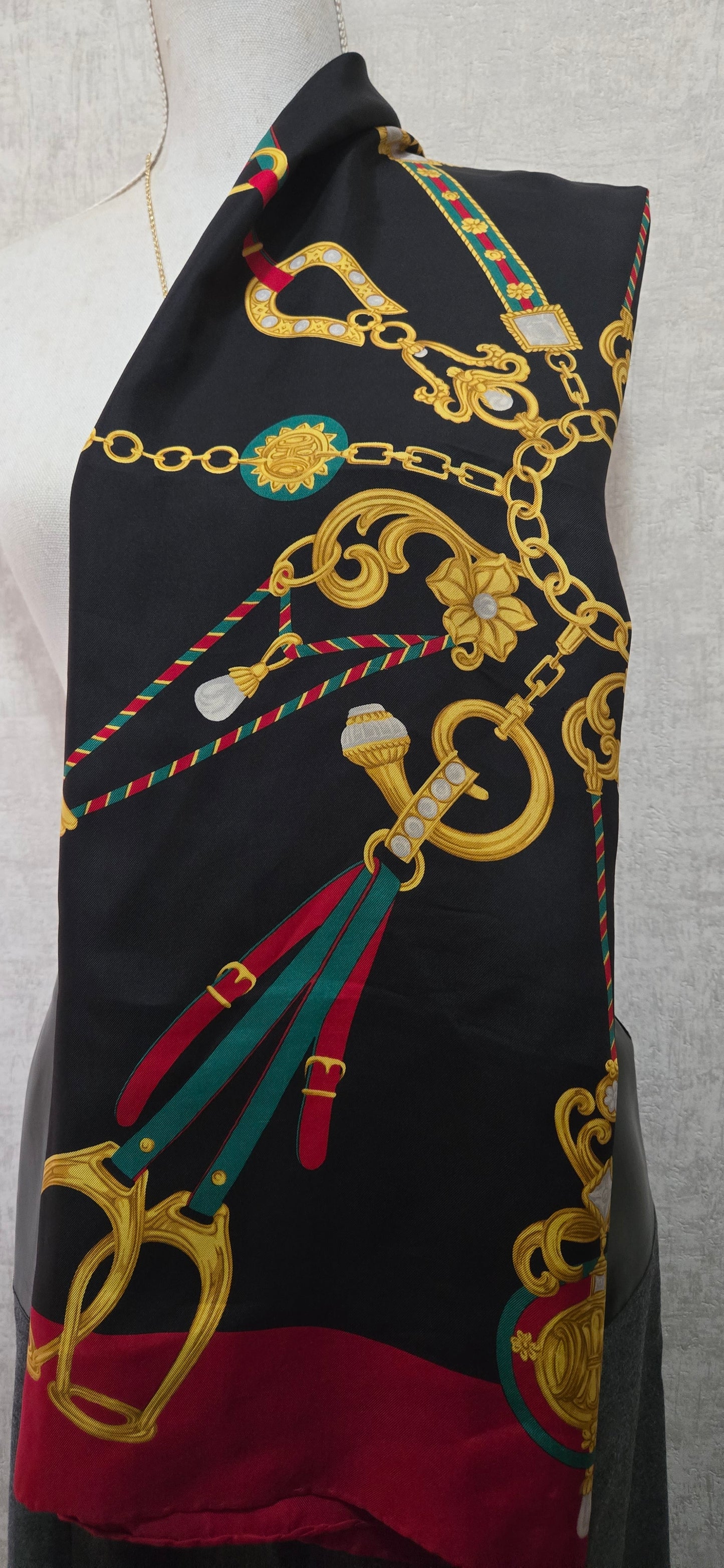 Carré/Foulard Céline Silk 90cm