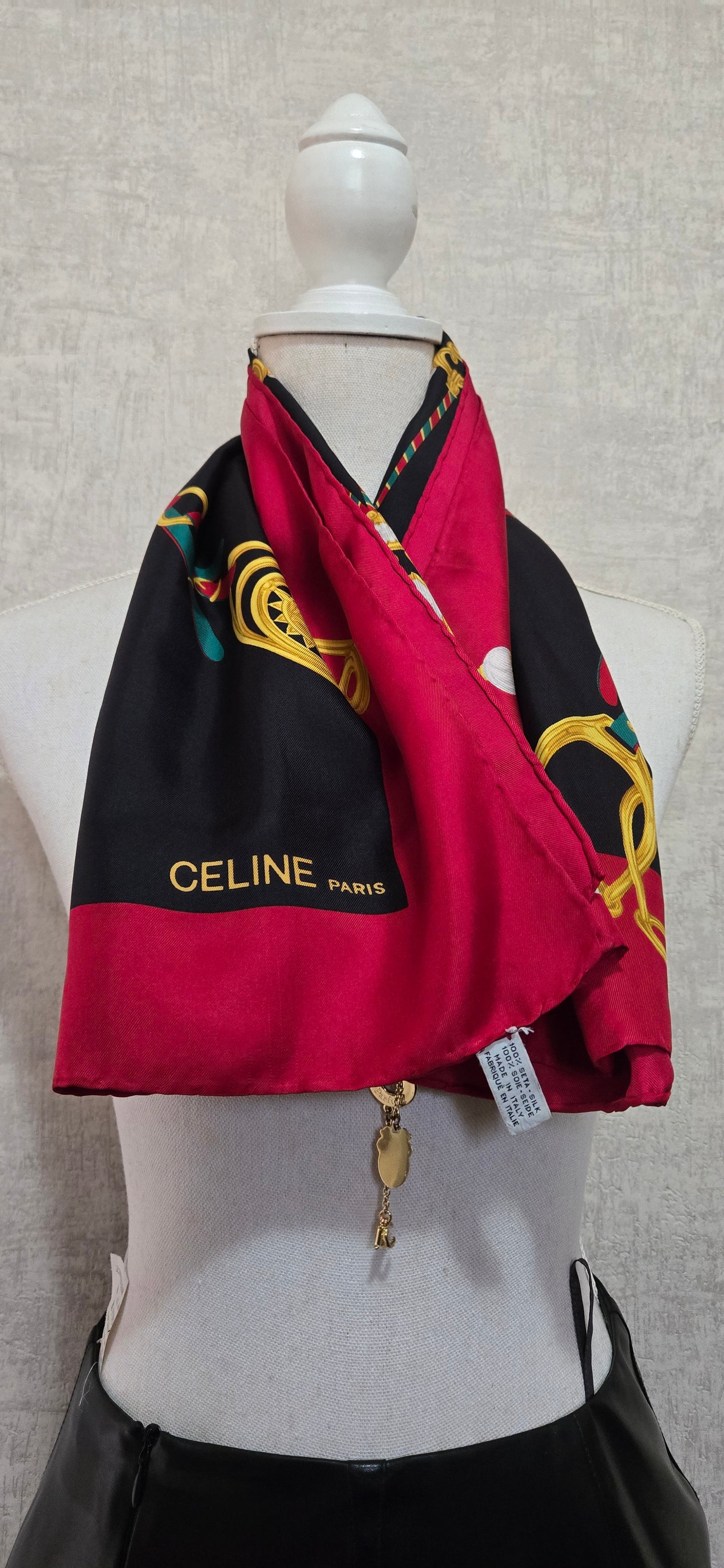 Carré/Foulard Céline Silk 90cm