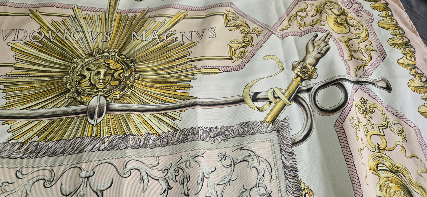 Carré Hermès "Ludovicus Magnus "