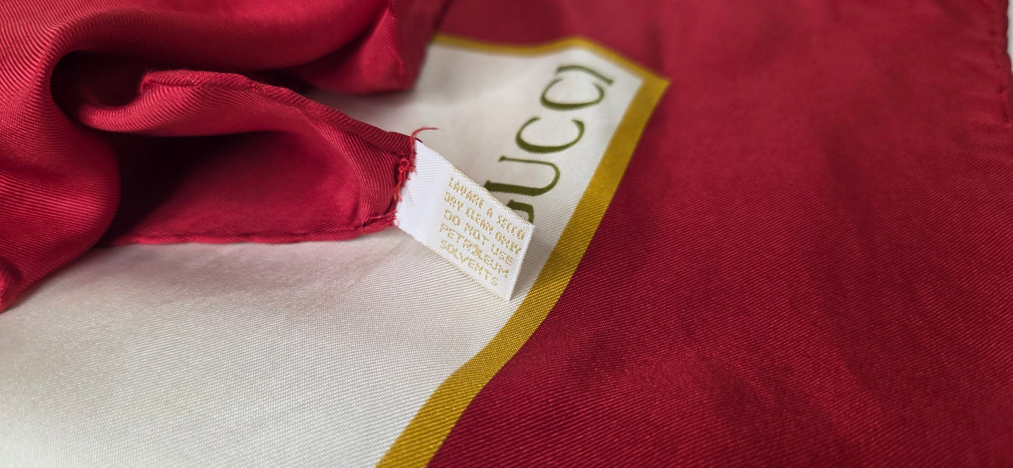 Gucci Carré "Canards"